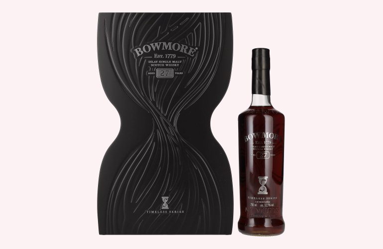 Bowmore 27 Years Old TIMELESS SERIES Islay Single Malt 52,7% Vol. 0,7l in geschenkverpakking