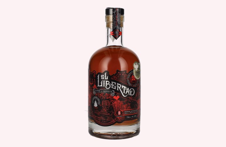 El Libertad 8 Years Old FLAVOR OF FREEDOM Sherry Spiced Rum Chapter II 41,8% Vol. 0,7l