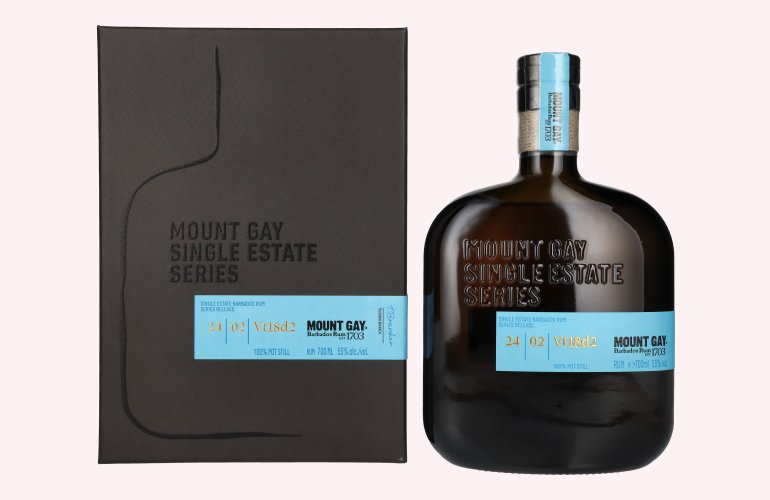 Mount Gay Single Estate Series #24/2 55% Vol. 0,7l in Giftbox