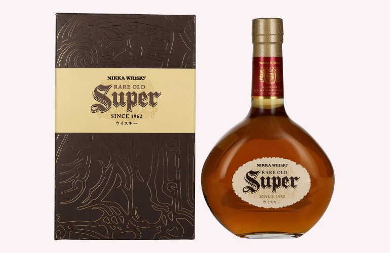 Nikka Super Nikka Whisky Rare Old 43% Vol. 0,7l en boîte cadeau