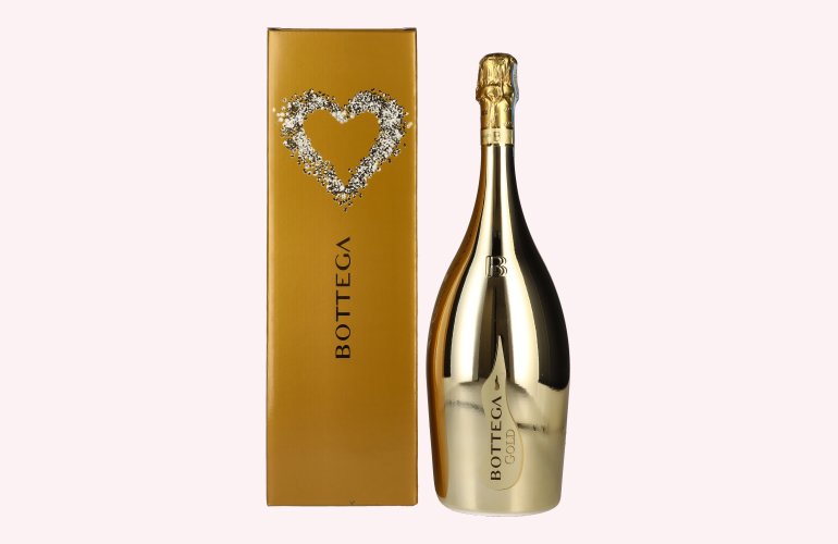 Bottega GOLD Prosecco Brut Millesimato DOC 2023 11% Vol. 1,5l en boîte cadeau