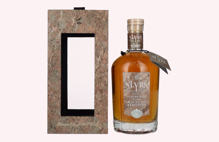 Slyrs Single Malt Whisky MOUNTAIN EDITION Rotwand 2022 50% Vol. 0,7l in geschenkverpakking