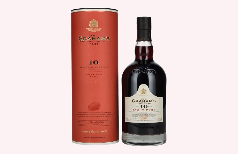 W. & J. Graham's Tawny Port 10 Years Old 20% Vol. 0,75l in geschenkverpakking