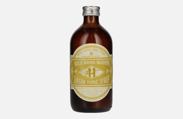 Wild Bark Quinine GINGER Small Batch Tonic Syrup MHD 16/09/2024 0,5l