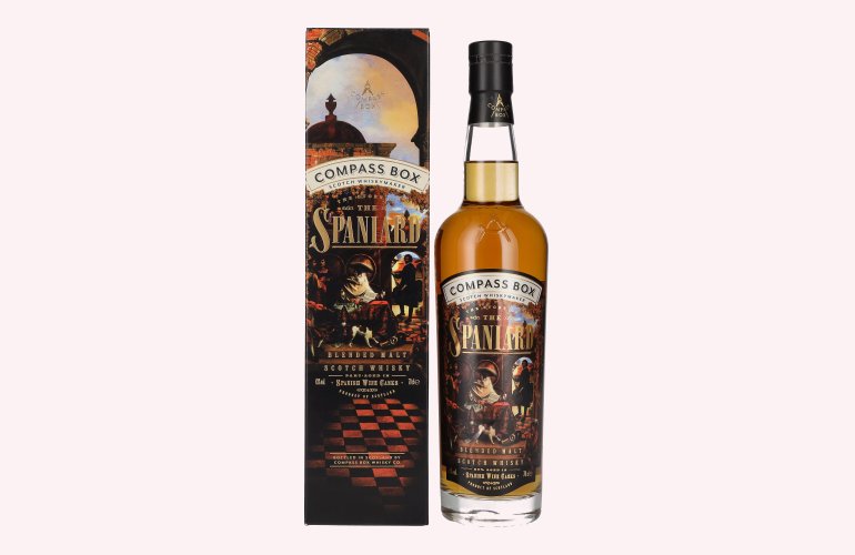 Compass Box THE SPANIARD Blended Malt 43% Vol. 0,7l in geschenkverpakking