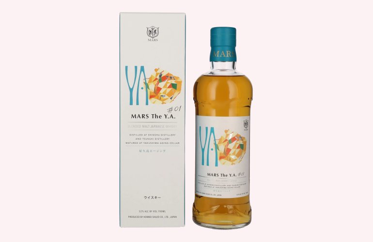 Mars The Y.A. Blended Malt Japanese Whisky # 01 52% Vol. 0,7l en boîte cadeau