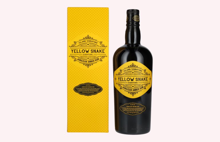 Yellow Snake Jamaican Amber Rum 40% Vol. 0,7l in Giftbox