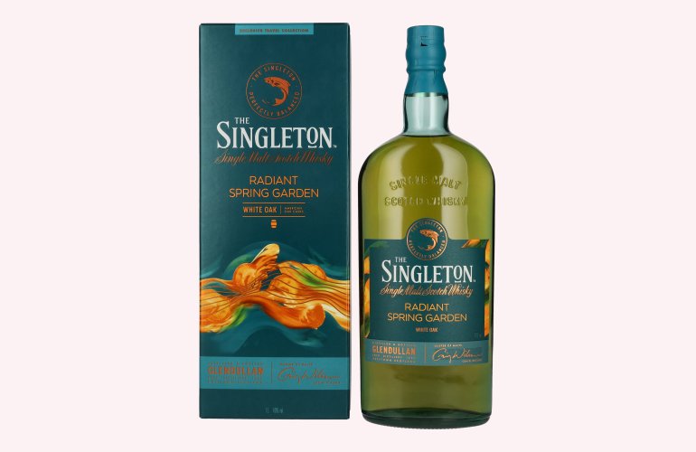 The Singleton Glendullan RADIANT SPRING GARDEN Single Malt Scotch Whisky 40% Vol. 1l in geschenkverpakking