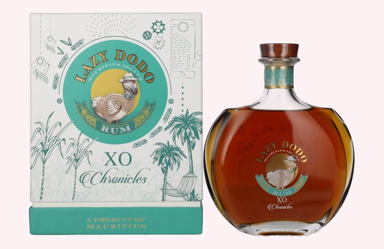 Lazy Dodo XO CHRONICLES RUM 40% Vol. 0,7l in geschenkverpakking