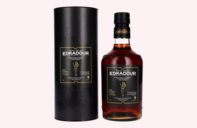 Edradour 10 Years Old HOMAGE TO SAMOA Highland Single Malt 46% Vol. 0,7l en boîte cadeau