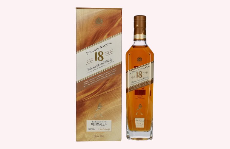 Johnnie Walker The Pursuit of the ULTIMATE 18 Years Old Blend 40% Vol. 0,7l en boîte cadeau