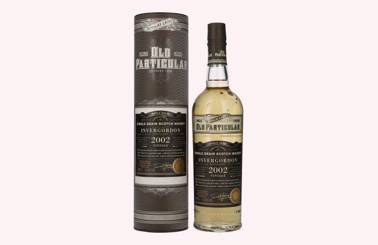 Douglas Laing OLD PARTICULAR Invergordon 19 Years Old Single Grain 2002 48,4% Vol. 0,7l in geschenkverpakking