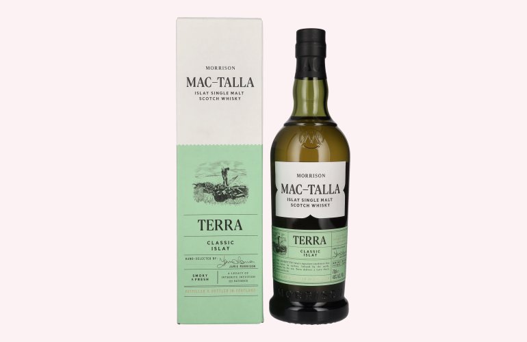 Mac-Talla Morrison TERRA Classic Islay Single Malt Scotch Whisky 46% Vol. 0,7l en boîte cadeau