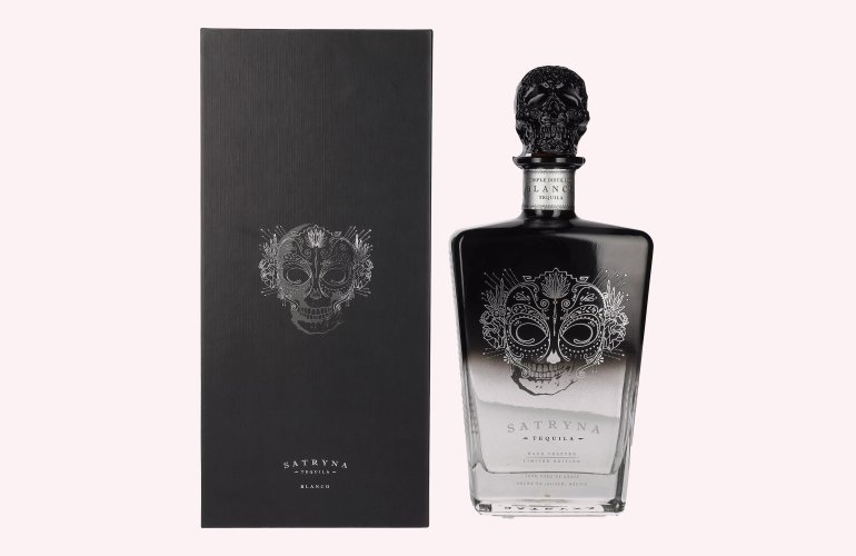 Satryna Blanco Tequila 100% Puro De Agave 38% Vol. 0,7l en boîte cadeau