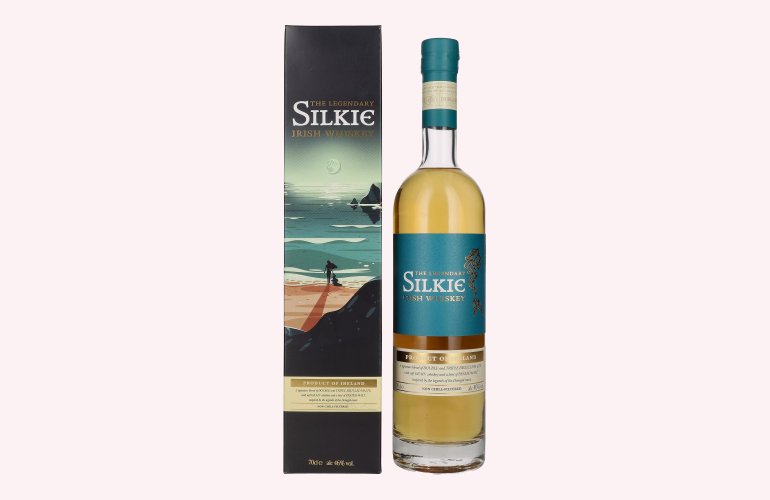 The Legendary SILKIE Blended Irish Whiskey 46% Vol. 0,7l in geschenkverpakking