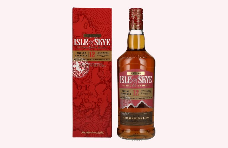 Isle of Skye 12 Years Old Blended Scotch Whisky 40% Vol. 0,7l in geschenkverpakking