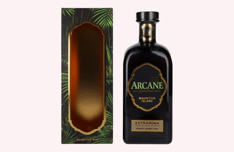 The Arcane EXTRAROMA Grand Amber Rum 40% Vol. 0,7l in geschenkverpakking