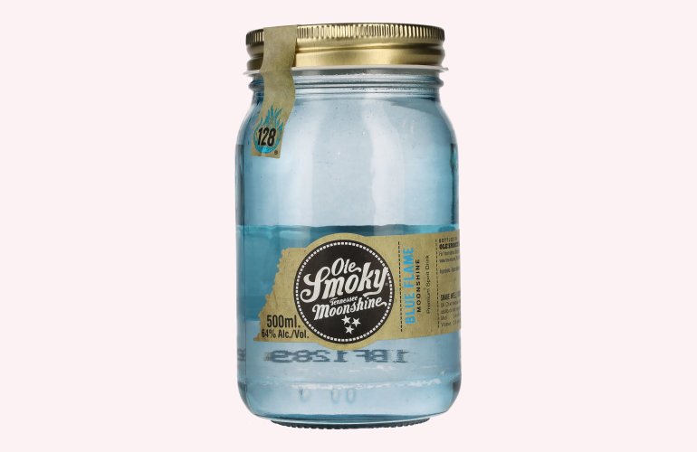 Ole Smoky Tennessee Moonshine BLUE FLAME Premium Spirit Drink 64% Vol. 0,5l