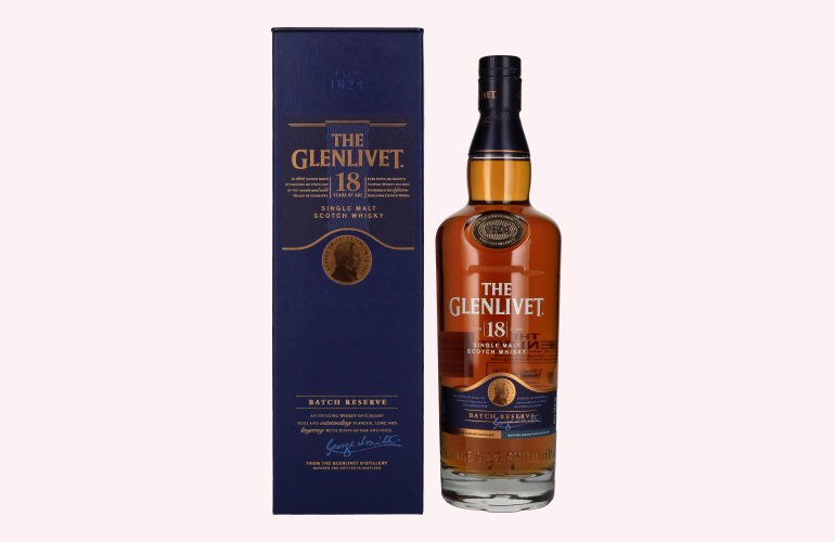 The Glenlivet 18 Years Old BATCH RESERVE 40% Vol. 0,7l in geschenkverpakking