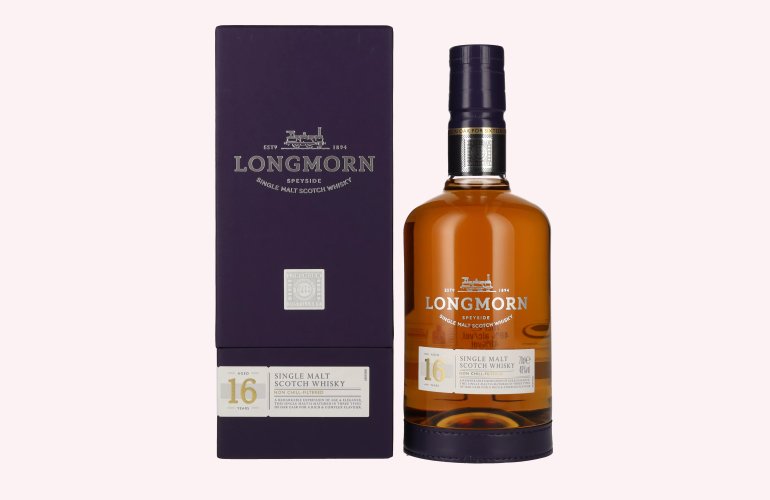 Longmorn 16 Years Old Single Malt Scotch Whisky 48% Vol. 0,7l in geschenkverpakking