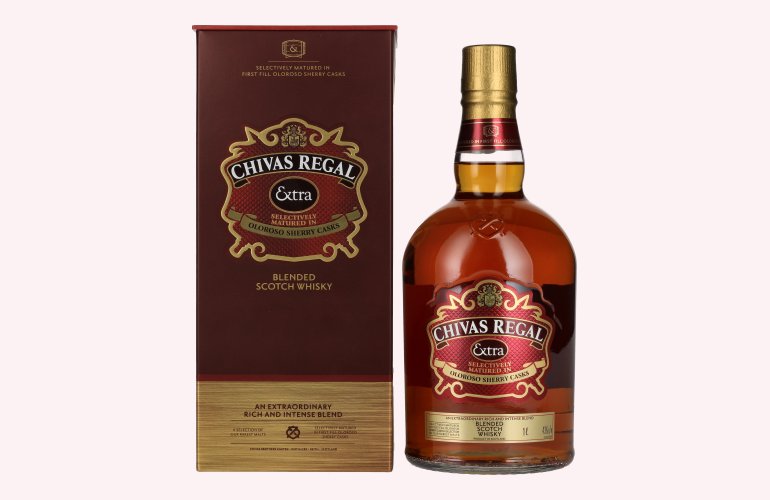 Chivas Regal EXTRA OLOROSO SHERRY CASK Blended Scotch Whisky 43% Vol. 1l in geschenkverpakking