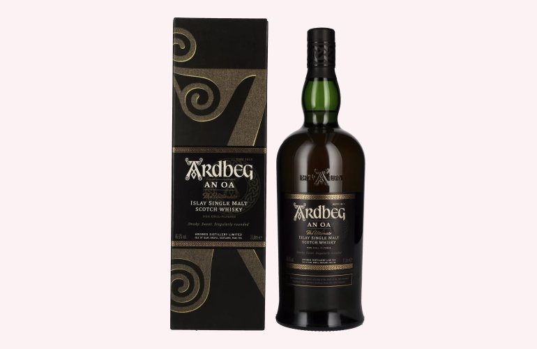 Ardbeg AN OA Islay Single Malt 46,6% Vol. 1l en boîte cadeau