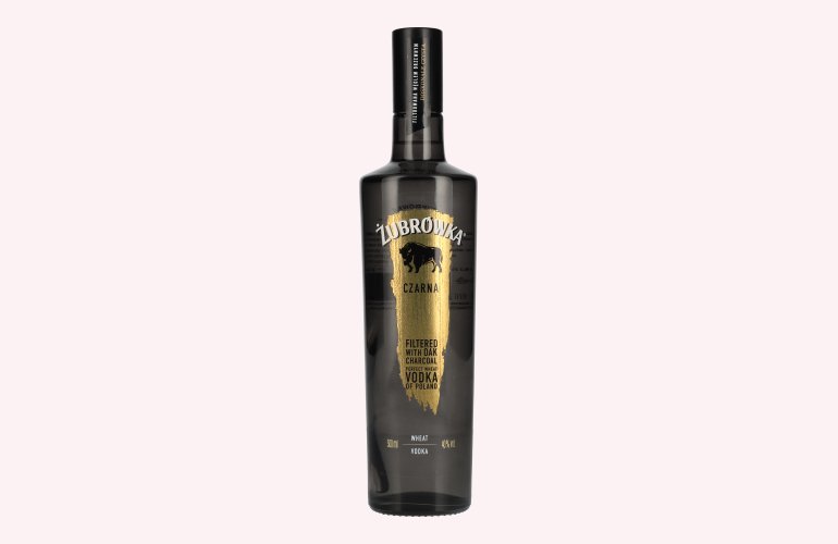 Zubrowka CZARNA Wódka Polska 40% Vol. 0,5l