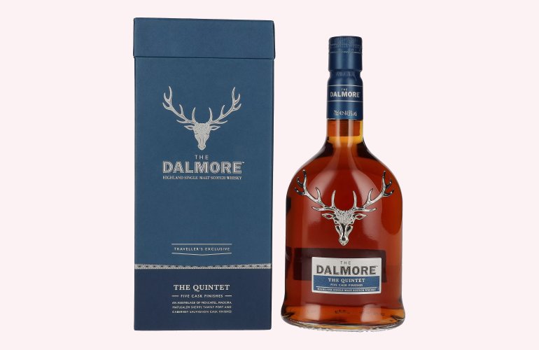 The Dalmore THE QUINTET Highland Single Malt 44,5% Vol. 0,7l en boîte cadeau