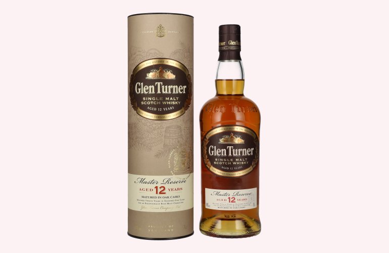 Glen Turner 12 Years Old Master Legend Single Malt Scotch Whisky 40% Vol. 0,7l in Giftbox