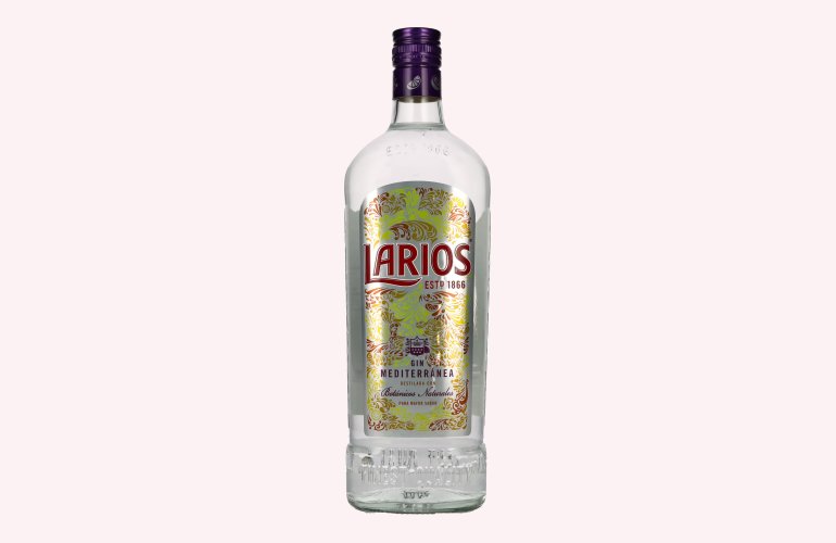 Larios Ginebra Mediterránea London Dry Gin 37,5% Vol. 1l