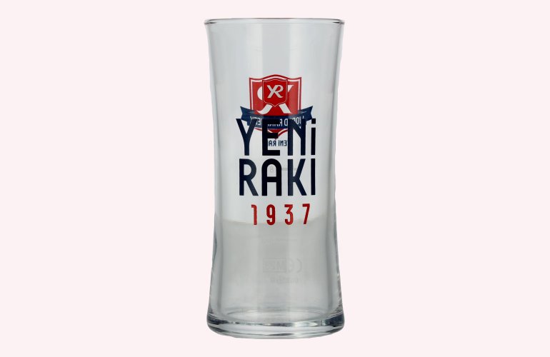 Yeni Raki glass with calibration