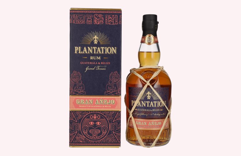 Plantation Rum GUATEMALA & BÉLIZE Gran Añejo 42% Vol. 0,7l in geschenkverpakking