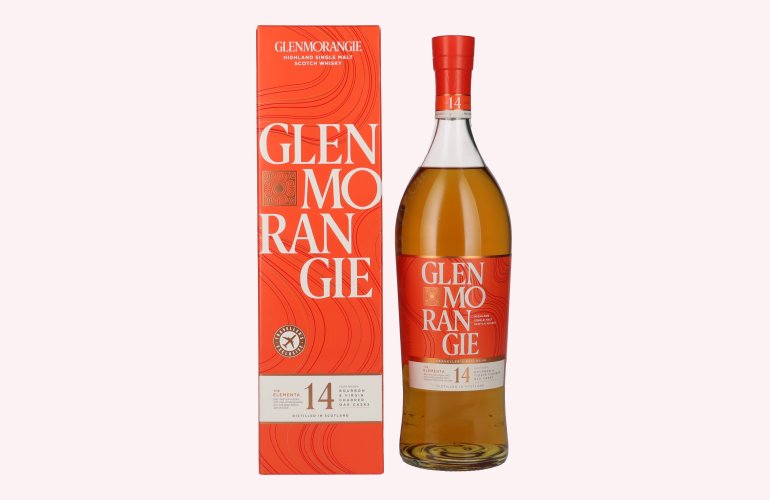 Glenmorangie The ELEMENTA 14 Years Old New Charred Oak Cask Finish 43% Vol. 1l in Geschenkbox