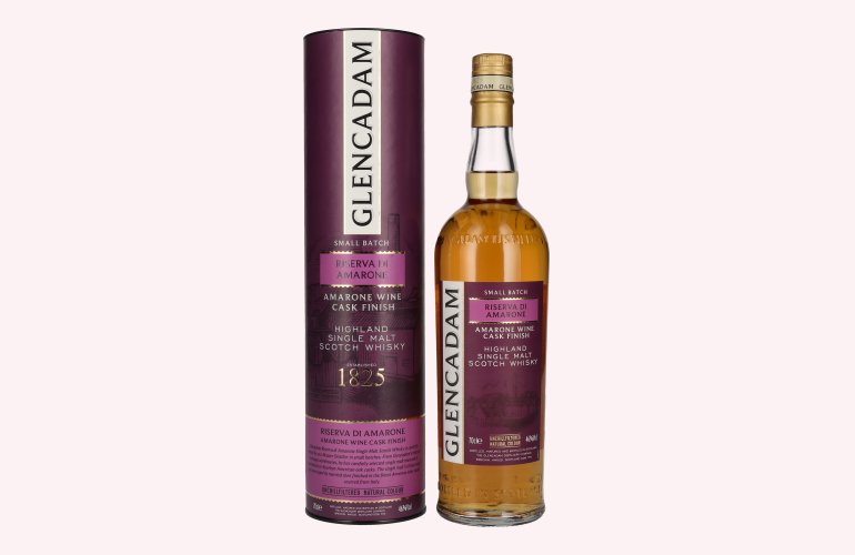 Glencadam RESERVA DI AMARONE Single Malt AMARONE CASK FINISH 46% Vol. 0,7l in Geschenkbox