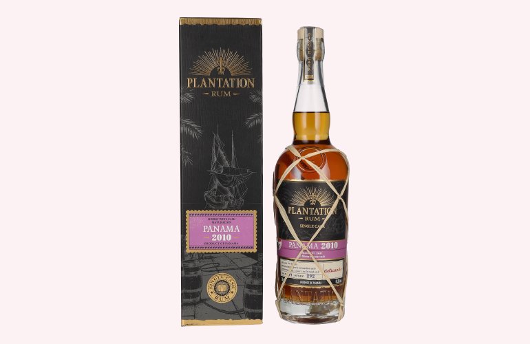 Plantation Rum PANAMA 2010 Single Cask Sherry Finish by delicando 2023 50,3% Vol. 0,7l in geschenkverpakking