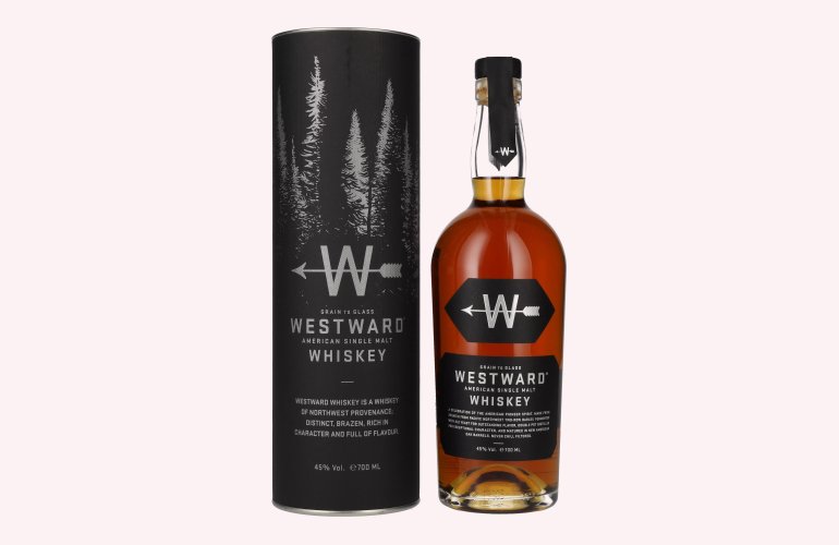 Westward American Single Malt Whiskey 45% Vol. 0,7l in geschenkverpakking