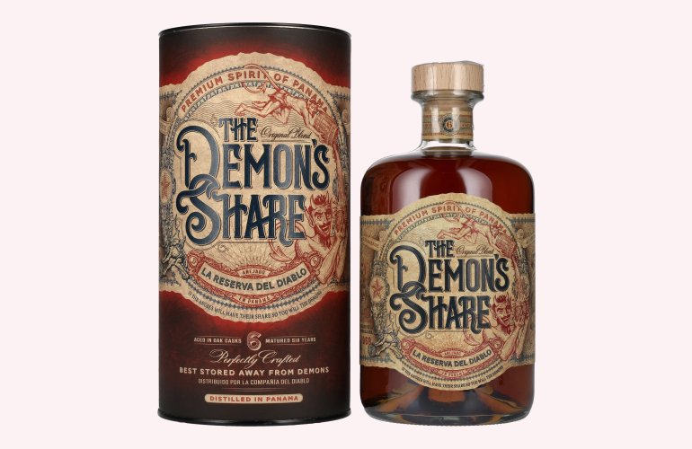 The Demon's Share 6 Years Old Spirit Drink 40% Vol. 0,7l en boîte cadeau