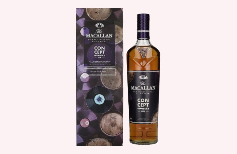 The Macallan CONCEPT N° 2 Limited Edition 2019 40% Vol. 0,7l en boîte cadeau