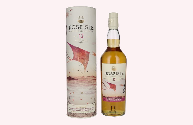 Roseisle 12 Years Old THE ORIGAMI KITE Single Malt Special Release 2023 56,5% Vol. 0,7l en boîte cadeau