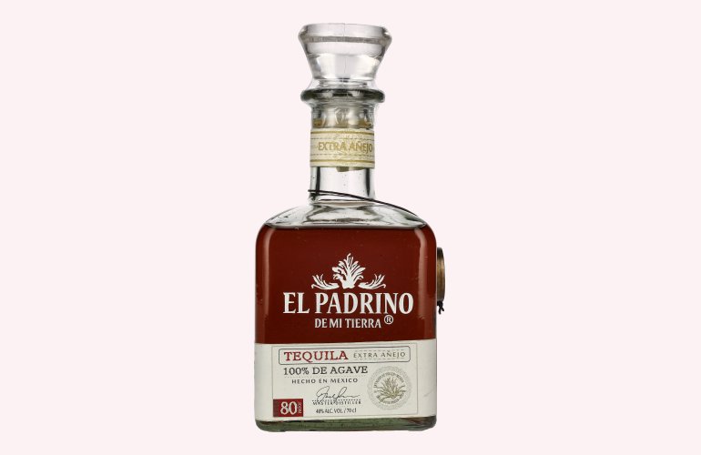 El Padrino Tequila EXTRA AÑEJO 100% Puro de Agave 40% Vol. 0,7l