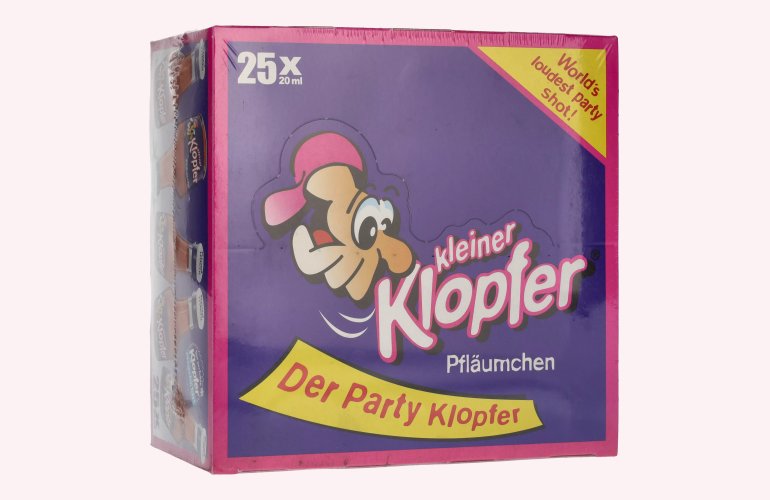 Kleiner Klopfer Pfläumchen 17% Vol. 25x0,02l