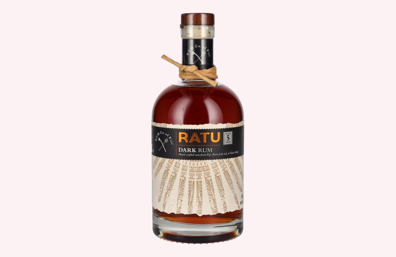 RATU 5 Years Old Dark Premium Rum 40% Vol. 0,7l