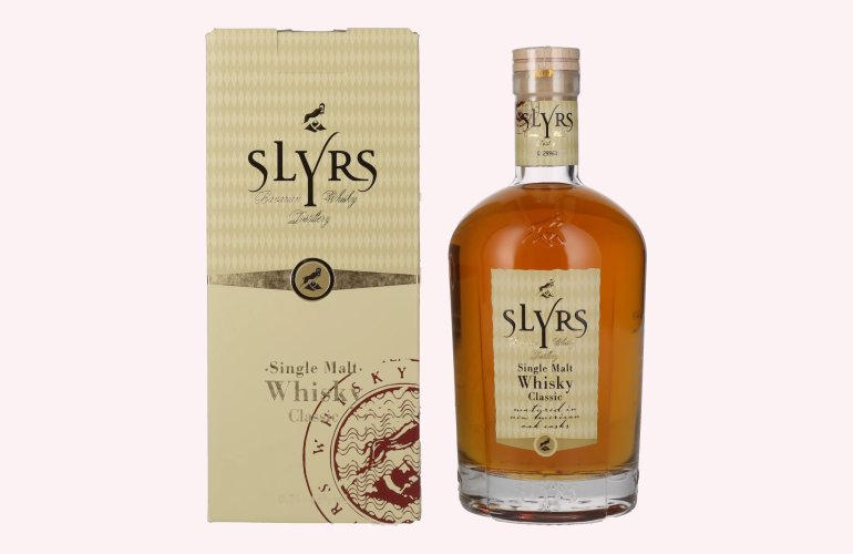 Slyrs CLASSIC Bavarian Single Malt Whisky 43% Vol. 0,7l