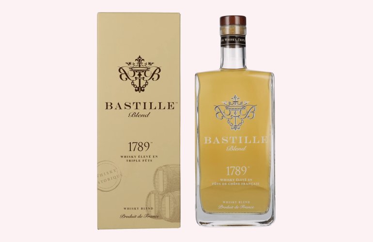 Bastille 1789 Hand-Crafted Blended Whisky 40% Vol. 0,7l en boîte cadeau