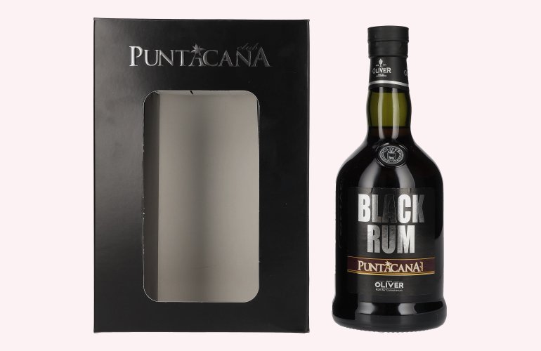 Puntacana Club BLACK RUM 38% Vol. 0,7l en boîte cadeau