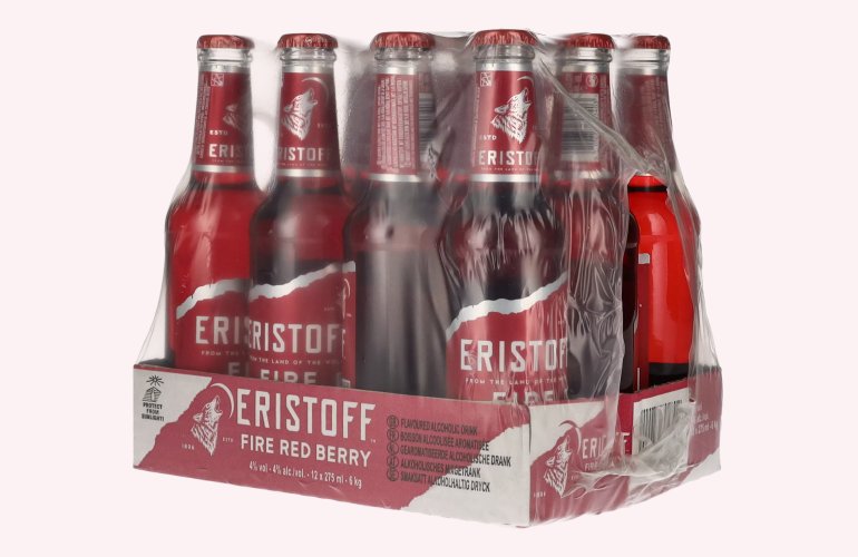 Eristoff Fire 4% Vol. 12x0,275l