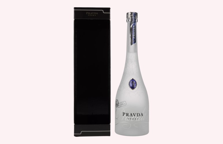 Pravda Vodka 40% Vol. 0,7l en boîte cadeau