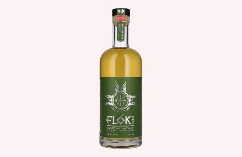 Flóki Icelandic Single Malt Whisky BIRCH FINISH 47% Vol. 0,7l