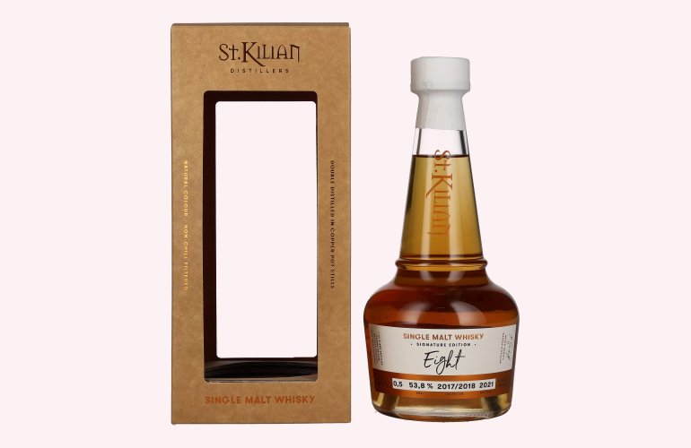 St. Kilian Signature Edition EIGHT Single Malt Whisky 53,8% Vol. 0,5l in geschenkverpakking