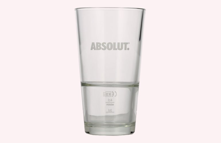 Absolut Vodka Design Longdrinkglas met kalibratie 2 cl/4 cl